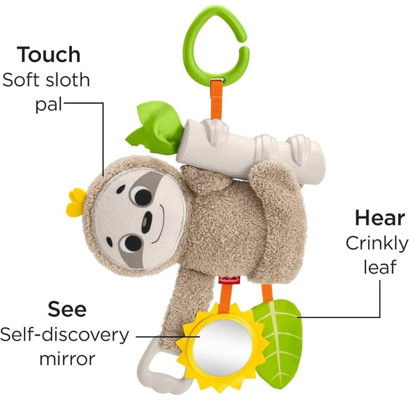 Fisher-Price Other - Fisher Price Baby Toy Slow Much Fun Stroller Sloth